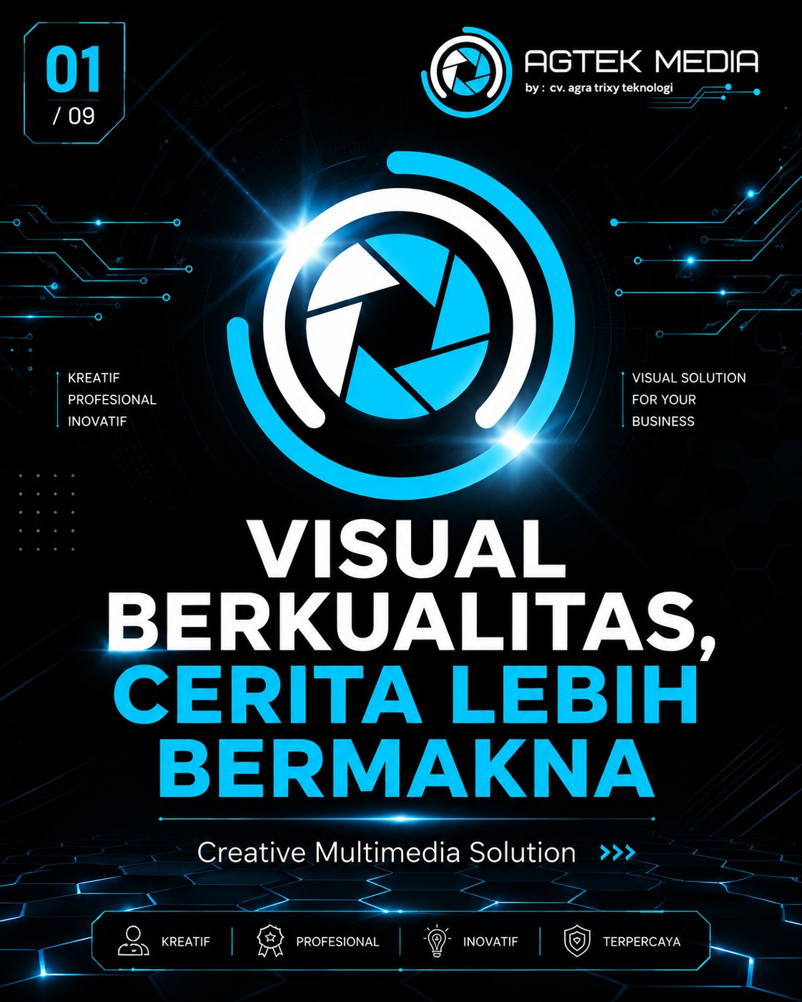 Visual berkualitas, cerita lebih bermakna